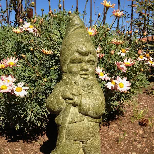 Vintage Gnome w/ Broom