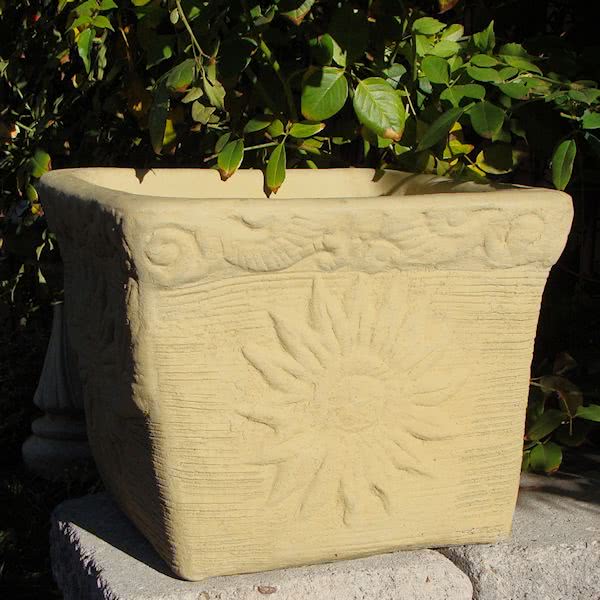 Sunflower Planter (Large) – Designer Stone Inc