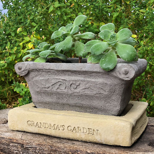 Grandma's Garden – Saucer (HB) – Designer Stone Inc