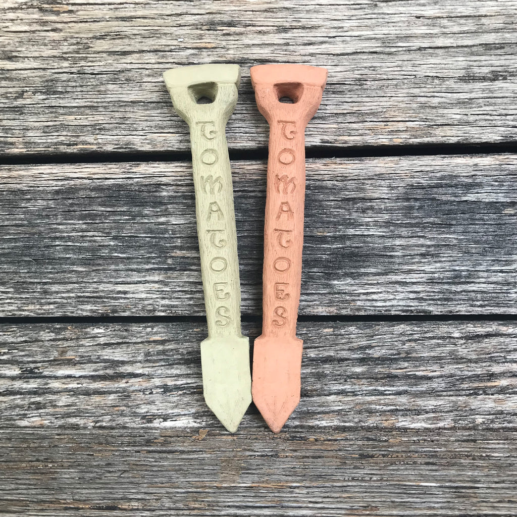 Tomato Garden Marker Designer Stone Inc.
