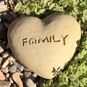 Family - Heart Spirit Stone