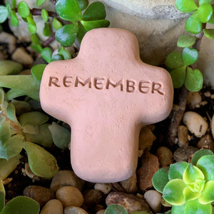Remember - Cross Spirit Stone