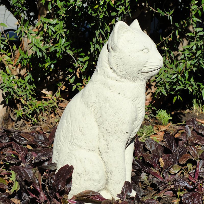 Vintage Sitting Cat – Designer Stone Inc.