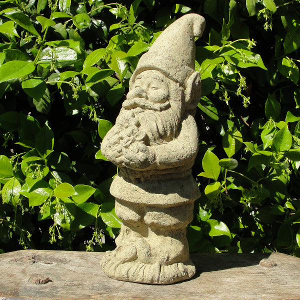gnome flower stone