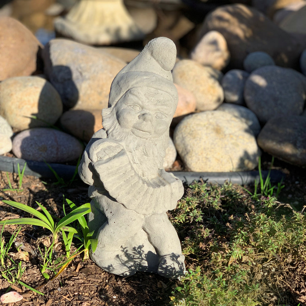 Vintage Gnome w/ Squeeze Box – Designer Stone Inc.