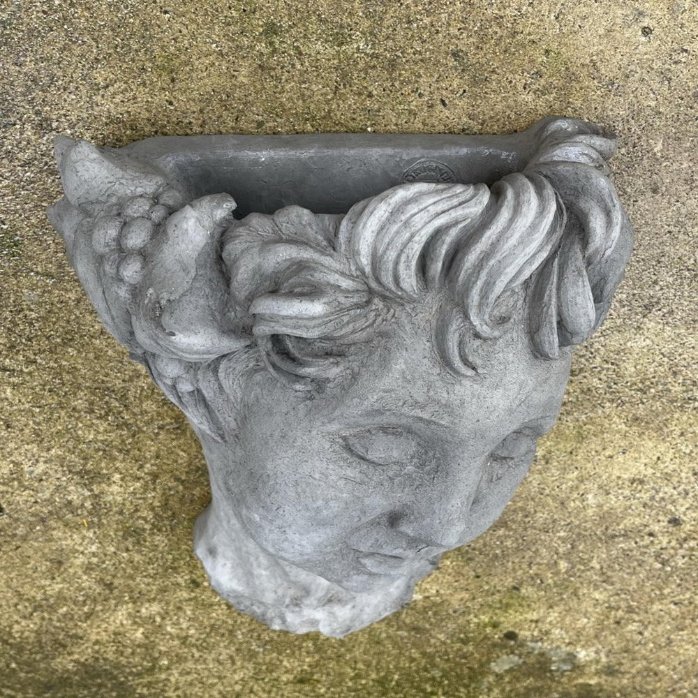 Gargoyle Head Wall Planter