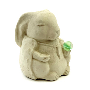 
                
                    Load image into Gallery viewer, Meditating Rabbit w/ Cat&amp;#39;s Eye
                
            