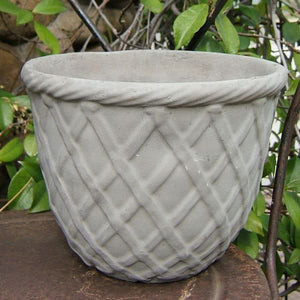 Vintage Textile Pot