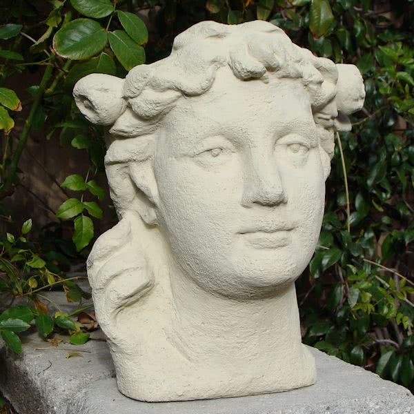 Roman Lady Head Planter