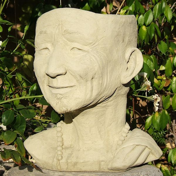 Monk Head Planter