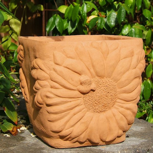 Sunflower Flowerpot