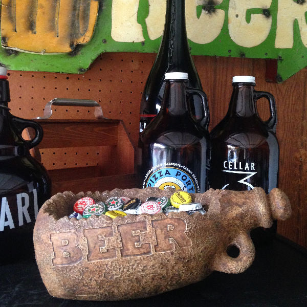 
                
                    Load image into Gallery viewer, Beer Growler Planter
                
            