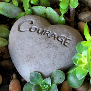 Courage - Heart Spirit Stone