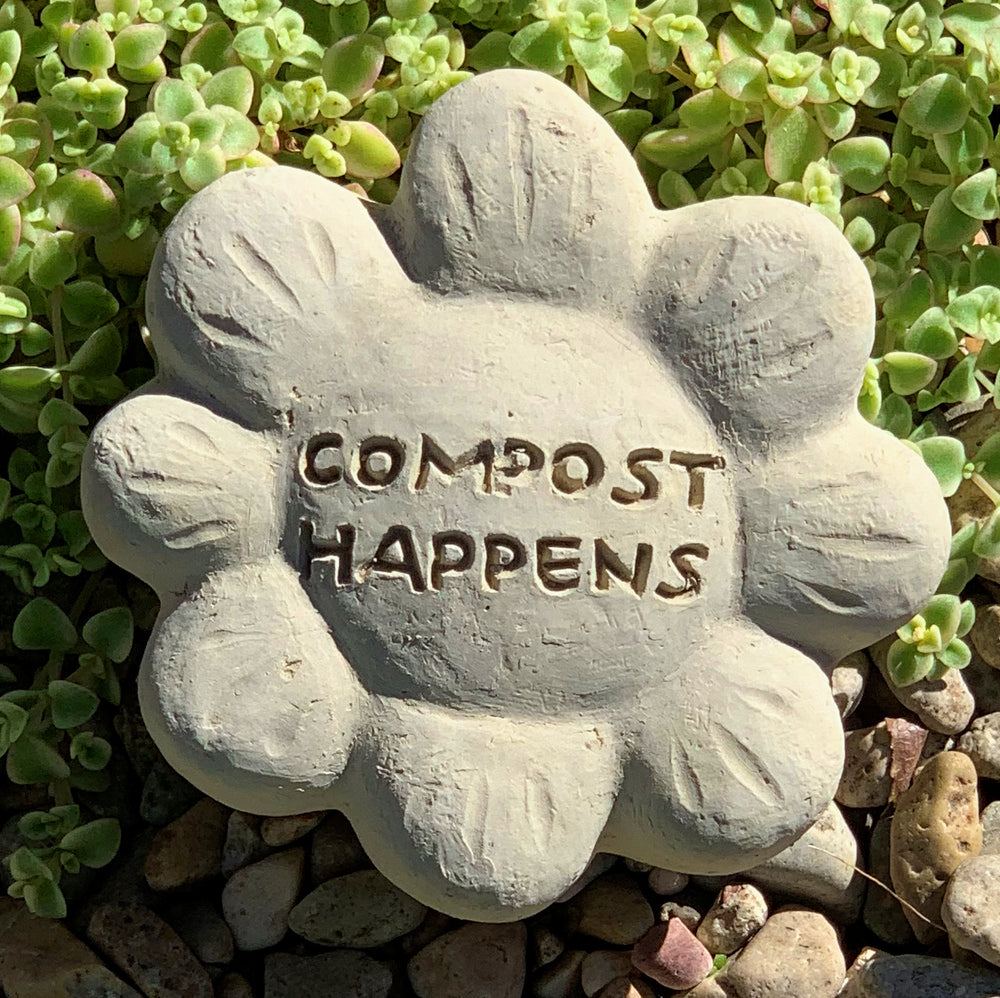 Compost Happens - Passion Flowers Spirit Stones