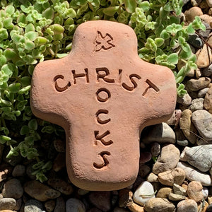 
                
                    Load image into Gallery viewer, Christ Rocks - Cross Spirit Stone
                
            