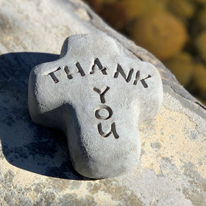 Thank You - Cross Spirit Stone