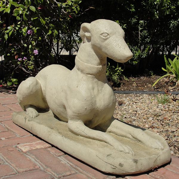Vintage Laying Greyhound (Large)