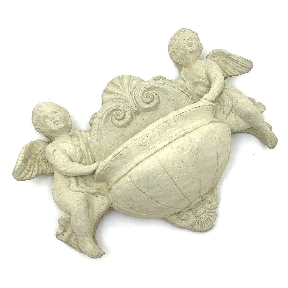 
                
                    Load image into Gallery viewer, Vintage Cherub Twin Sconce
                
            