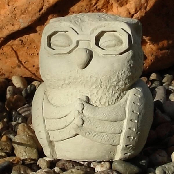 
                
                    Load image into Gallery viewer, Meditating Owl (Small)
                
            