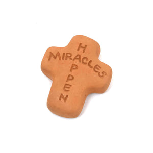 Miracles Happen - Cross Spirit Stone